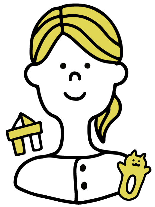 代表 大出琴のイラスト