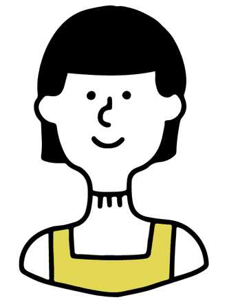 スタッフのイラスト